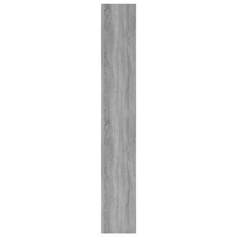vidaXL Book Cabinet/Room Divider Grey Sonoma 80x30x198 cm Engineered Wood