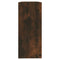 vidaXL Book Cabinet/Room Divider Smoked Oak 100x30x72 cm