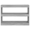 vidaXL Book Cabinet/Room Divider Grey Sonoma 100x30x72 cm