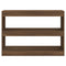 vidaXL Book Cabinet/Room Divider Brown Oak 100x30x72 cm