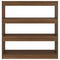 vidaXL Book Cabinet/Room Divider Brown Oak 100x30x103 cm