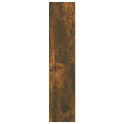 vidaXL Book Cabinet/Room Divider Smoked Oak 100x30x135 cm