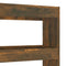 vidaXL Book Cabinet/Room Divider Smoked Oak 100x30x135 cm