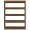 vidaXL Book Cabinet/Room Divider Brown Oak 100x30x135 cm