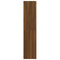 vidaXL Book Cabinet/Room Divider Brown Oak 100x30x135 cm