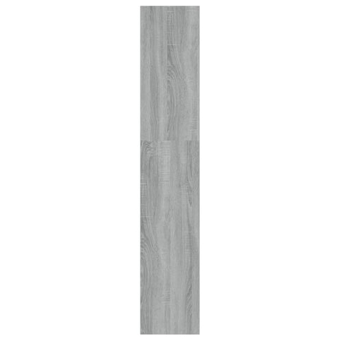 vidaXL Book Cabinet/Room Divider Grey Sonoma 100x30x166 cm