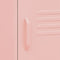 vidaXL Nightstands 2 pcs Pink 35x35x51 cm Steel