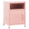vidaXL Nightstands 2 pcs Pink 35x35x51 cm Steel