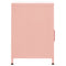 vidaXL Nightstands 2 pcs Pink 35x35x51 cm Steel