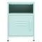 vidaXL Nightstands 2 pcs Mint 35x35x51 cm Steel