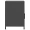 vidaXL Nightstands 2 pcs Anthracite 35x35x51 cm Steel