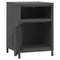 vidaXL Nightstands 2 pcs Anthracite 35x35x51 cm Steel