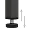 vidaXL Nightstands 2 pcs Anthracite 35x35x51 cm Steel