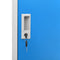 vidaXL Locker Cabinets 5 pcs Light Grey and Blue 90x45x92.5 cm Steel