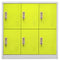 vidaXL Locker Cabinets 5 pcs Light Grey and Green 90x45x92.5 cm Steel