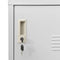 vidaXL Locker Cabinets 2 pcs Light Grey 90x45x92.5 cm Steel
