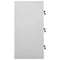 vidaXL Locker Cabinets 2 pcs Light Grey and Red 90x45x92.5 cm Steel