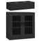 vidaXL Office Cabinet with Planter Box Anthracite 90x40x113 cm Steel