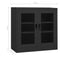 vidaXL Office Cabinet with Planter Box Anthracite 90x40x113 cm Steel