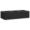 vidaXL Office Cabinet with Planter Box Anthracite 90x40x113 cm Steel