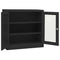 vidaXL Office Cabinet with Planter Box Anthracite 90x40x113 cm Steel