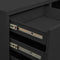 vidaXL Office Cabinet with Planter Box Anthracite 90x40x125 cm Steel