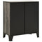 vidaXL Storage Cabinets 2 pcs Grey 72x36x82 cm Metal and MDF