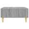 vidaXL Coffee Table Grey Sonoma 60x60x30 cm Engineered Wood