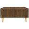 vidaXL Coffee Table Brown Oak 60x60x30 cm Engineered Wood