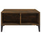 vidaXL Coffee Table Smoked Oak 60x60x30 cm Engineered Wood