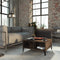 vidaXL Coffee Table Brown Oak 60x60x30 cm Engineered Wood
