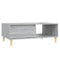 vidaXL Coffee Table Grey Sonoma 90x60x35 cm Engineered Wood