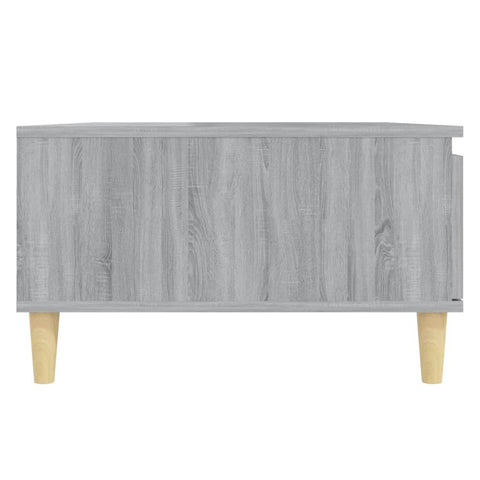 vidaXL Coffee Table Grey Sonoma 90x60x35 cm Engineered Wood