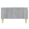 vidaXL Coffee Table Grey Sonoma 90x60x35 cm Engineered Wood