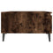 vidaXL Coffee Table Smoked Oak 90x60x35 cm Engineered Wood