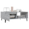 vidaXL Coffee Table Grey Sonoma 90x60x35 cm Engineered Wood