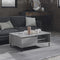 vidaXL Coffee Table Grey Sonoma 90x60x35 cm Engineered Wood