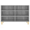 vidaXL Sideboard Grey Sonoma 103.5x35x70 cm Engineered Wood