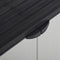 vidaXL Garden Storage Cabinet with 1 Shelf Grey and Black 68x40x85 cm