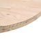 vidaXL Table Top Ø30x2.5 cm Solid Wood Pine