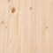 vidaXL Table Top Ø30x2.5 cm Solid Wood Pine