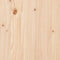 vidaXL Table Top Ø40x2.5 cm Solid Wood Pine