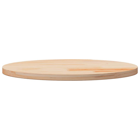 vidaXL Table Top Ø60x2.5 cm Solid Wood Pine