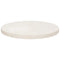 vidaXL Table Top White Ø40x2.5 cm Solid Wood Pine