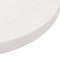 vidaXL Table Top White Ø50x2.5 cm Solid Wood Pine
