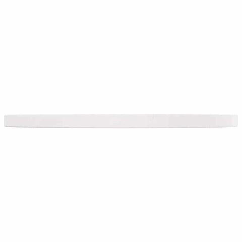 vidaXL Table Top White Ø60x2.5 cm Solid Wood Pine
