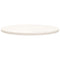 vidaXL Table Top White Ø70x2.5 cm Solid Wood Pine