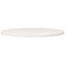 vidaXL Table Top White Ø80x2.5 cm Solid Wood Pine