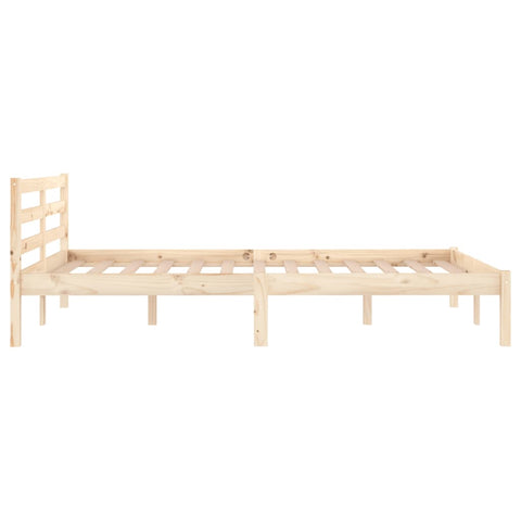 vidaXL Bed Frame without Mattress Solid Wood Pine 120x200cm