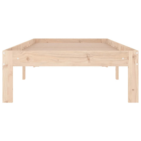vidaXL Bed Frame without Mattress 75x190cm Small Single